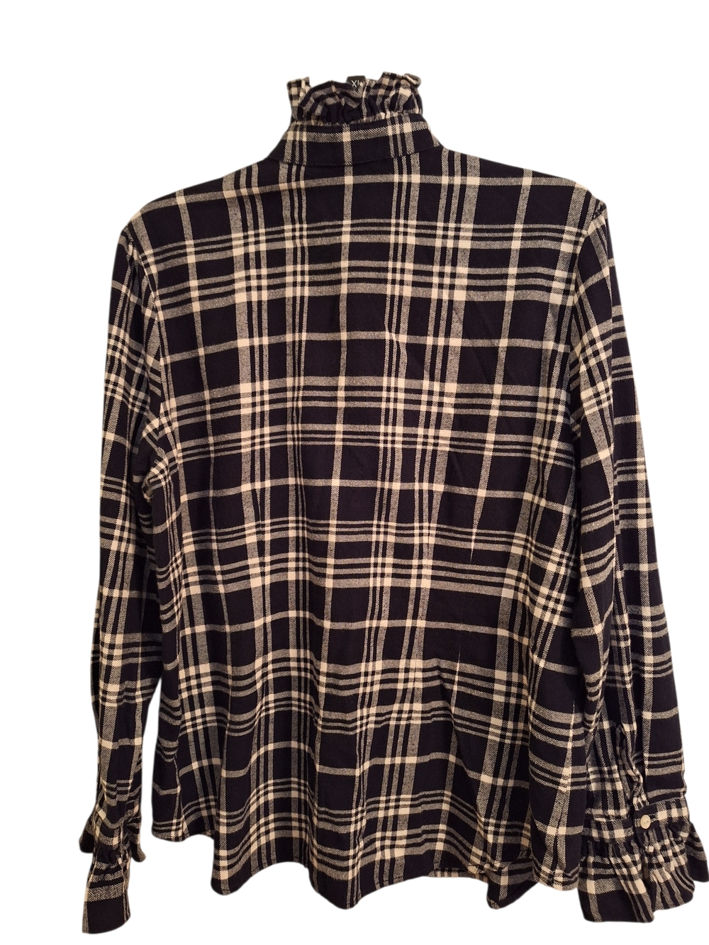 Lauren Jeans Co. Ralph Lauren Black & White Plaid Button Shirt - XL - Picture 3 of 5